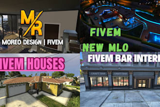 be your fivem developer and 3d interior design