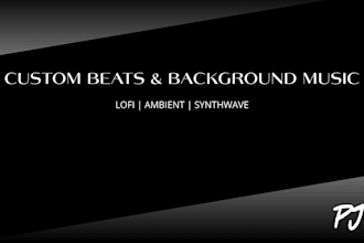 produce custom background music or beats for your content