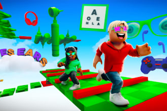 do custom roblox game, obby, simulator, tycoon, scripting, map building