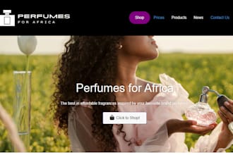 design perfume shopify store fragrance store perfume website cologne store