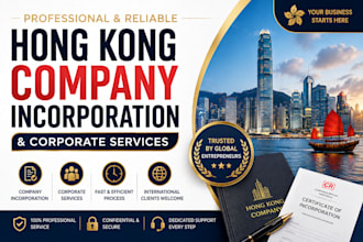 provide hong kong company incorporation and cooperate services