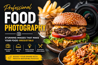 be your food photography expert