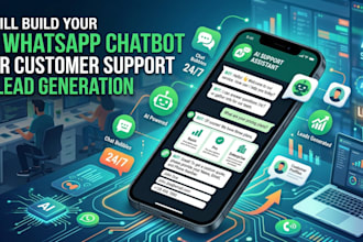 build an ai whatsapp chatbot for customer support and lead generation
