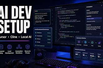 setup modern ai coding tools, local development environment, developer workflow