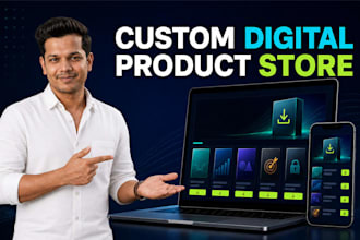 build a custom digital product store for ebooks courses and downloads
