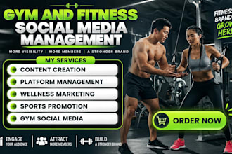 manage your gym and fitness social media manager   sports social media marketing