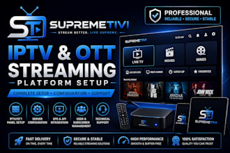 setup a reseller panel strong8k, lion ott, dream4k, trex