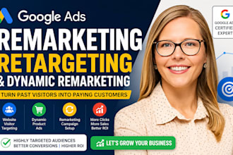 setup google ads remarketing retargeting and dynamic remarketing
