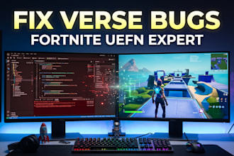 fix fortnite uefn verse bugs and create custom game mechanics