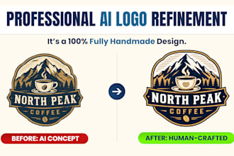 vectorize and redraw your ai logo into print ready vector files