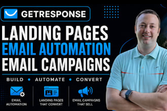 setup getresponse email automation getresponse landing page get response expert