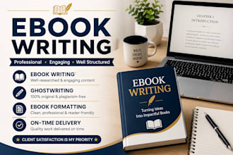write ebook for you