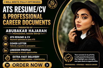deliver 12 hours professional resume maker and tech cv writing service