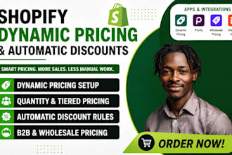 setup shopify dynamic pricing quantity discounts collections automatic pricing