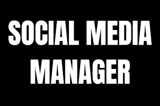 do monthly social media manager