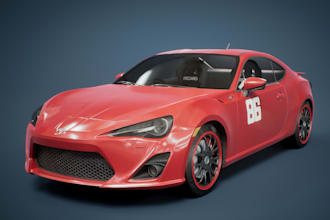 custom mf ghost 3d racing car 3d car jdm model forza 6 automotive vehicle design