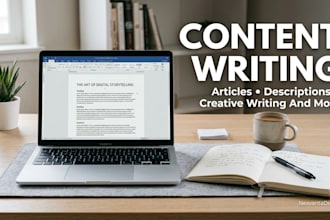 write content for your specific needs
