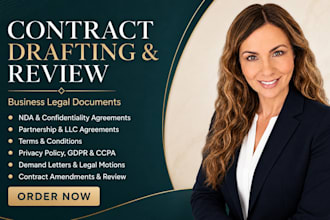 draft website terms of use, privacy policy and other legal documents