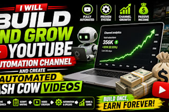 create and manage a faceless youtube automation channel