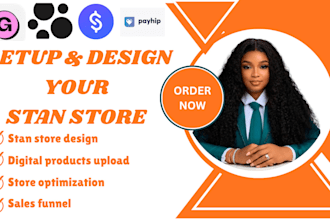 setup kofi stan store whop beacons ai and upload digital products
