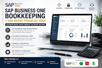 do tax ready financial statements in sap business one