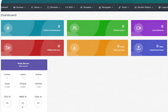 configure best xui one, xtream ui server, with reseller option, API, epg,SSL