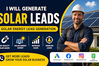 generate solar leads solar energy lead generation solar installation solar ads