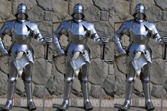custom 3d cosplay creation wearable anime fantasy knight armor game video props