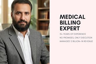 handle your medical billing, rcm services, claims, denials and credentialing