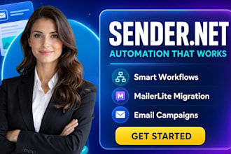 setup sender net automation, convert mailerlite to sender net, email campaign