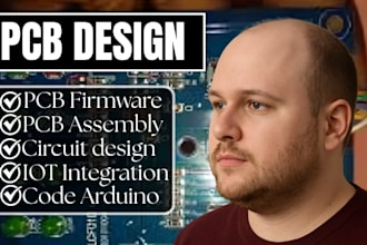design custom pcb and code arduino esp32 for full iot and sensor integration