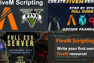 create custom scripts for your fivem server
