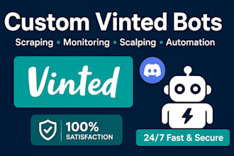 build vinted bot, discord vinted bot, monitor bot, vinted scalping bot