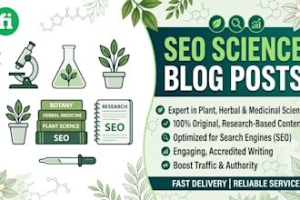 write an SEO plant science and herbal science blog post