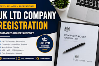 register your UK ltd company with companies house