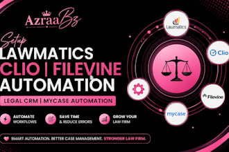 setup lawmatics clio filevine automation legal crm mycase automation