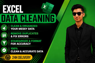 clean, fix errors, merge, format, and convert PDF or CSV to excel