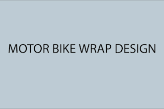 do motorcycle wrap design and motor bike wrap
