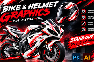 do motorcycle wrap design and motor bike wrap