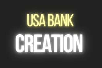 assist with usa bank creation, usa llc, proof of address, chase