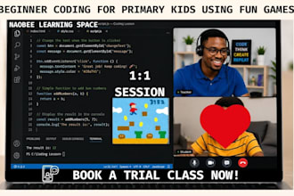 teach beginner coding for primary kids using fun games and logic
