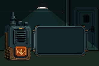 design custom pixel art UI and icons for your game
