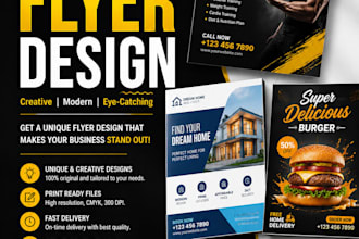 design an outstanding flyer