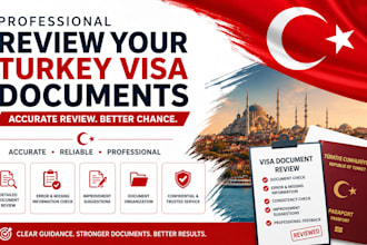 professionally review your turkey visa documents