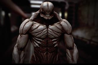 model 3d character for games and film