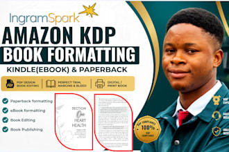 kdp book, book formatting or lead magnet, fitness ebook formatting