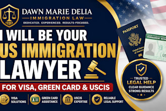handle US immigration cases, visa petitions, green cards and rfe responses