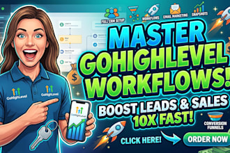 build insane gohighlevel workflows to boost leads and sales