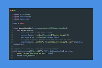 automate repetitive tasks and create custom python scripts