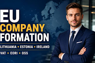 register lithuania estonia ireland company, vat, eori, oss and eu bookkeeping